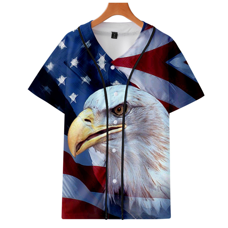 USA National Flag Skull Eagle  - Streetwear Brand In Usa ulasan dan harga