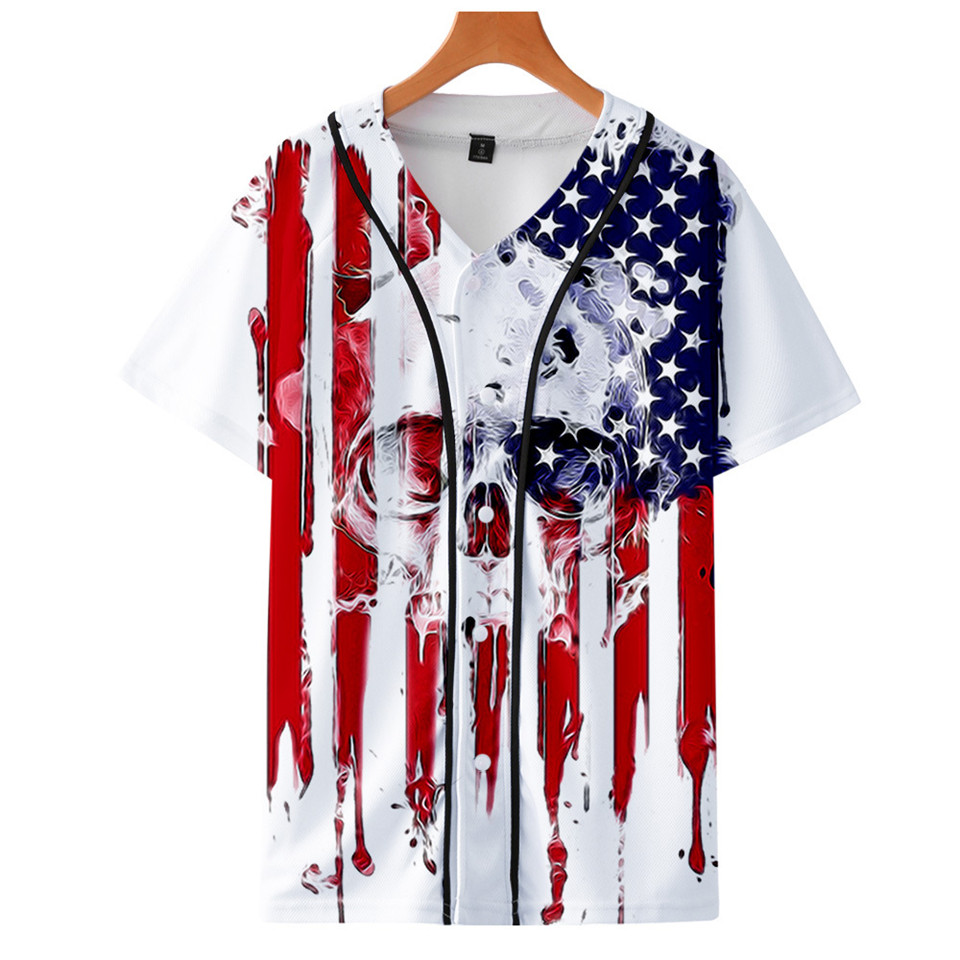 USA National Flag Skull Eagle  - Streetwear Brand In Usa ulasan dan harga