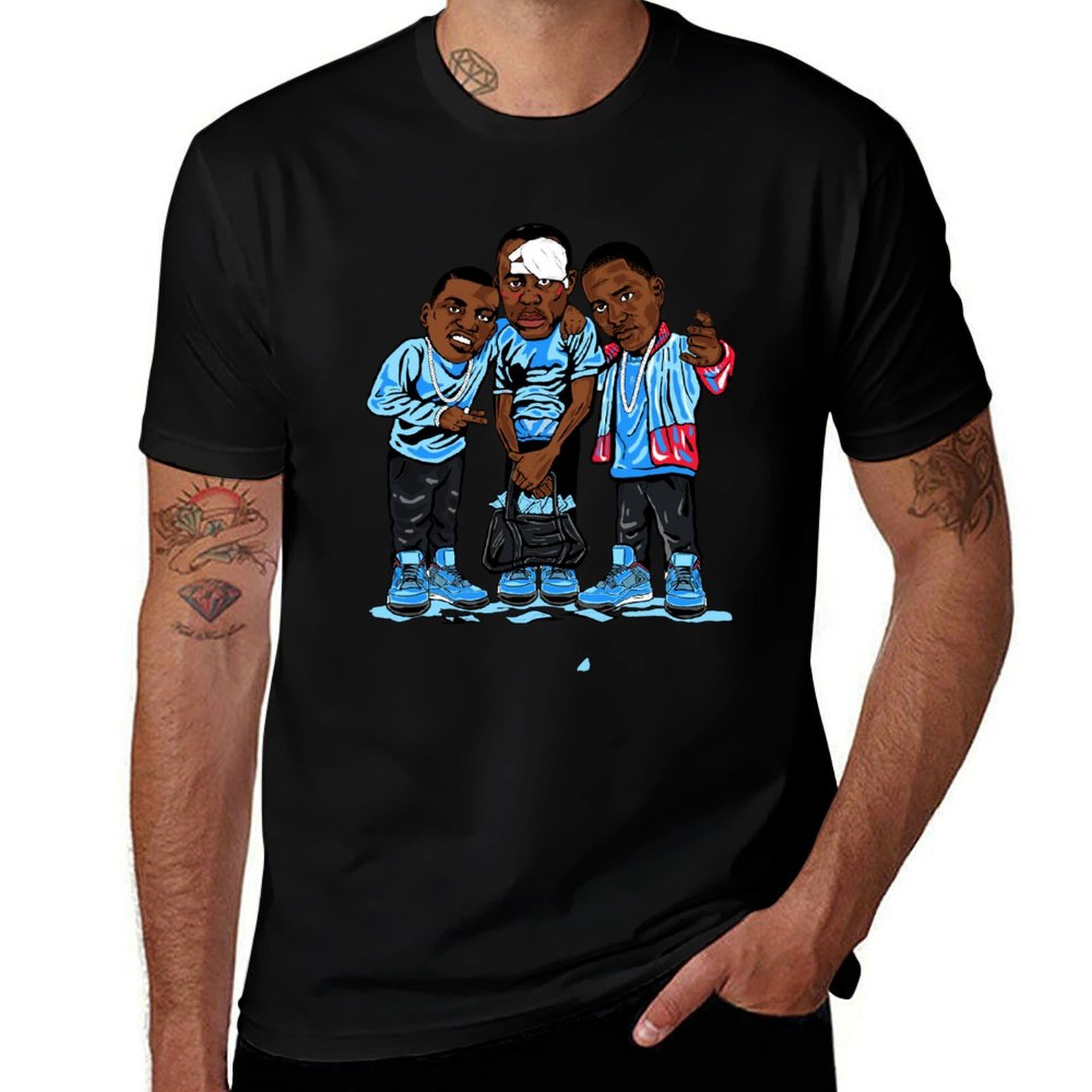 Everybody Eats Paid In Full Ca - Cactus Jack Tee ulasan dan harga