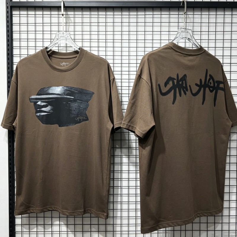 Brown Stone Statue Print Summe - Cactus Jack Tee ulasan dan harga