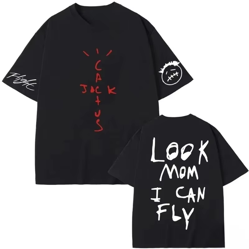 Fashion Fans Gift Mom I Can Fl - Cactus Jack Tee ulasan dan harga