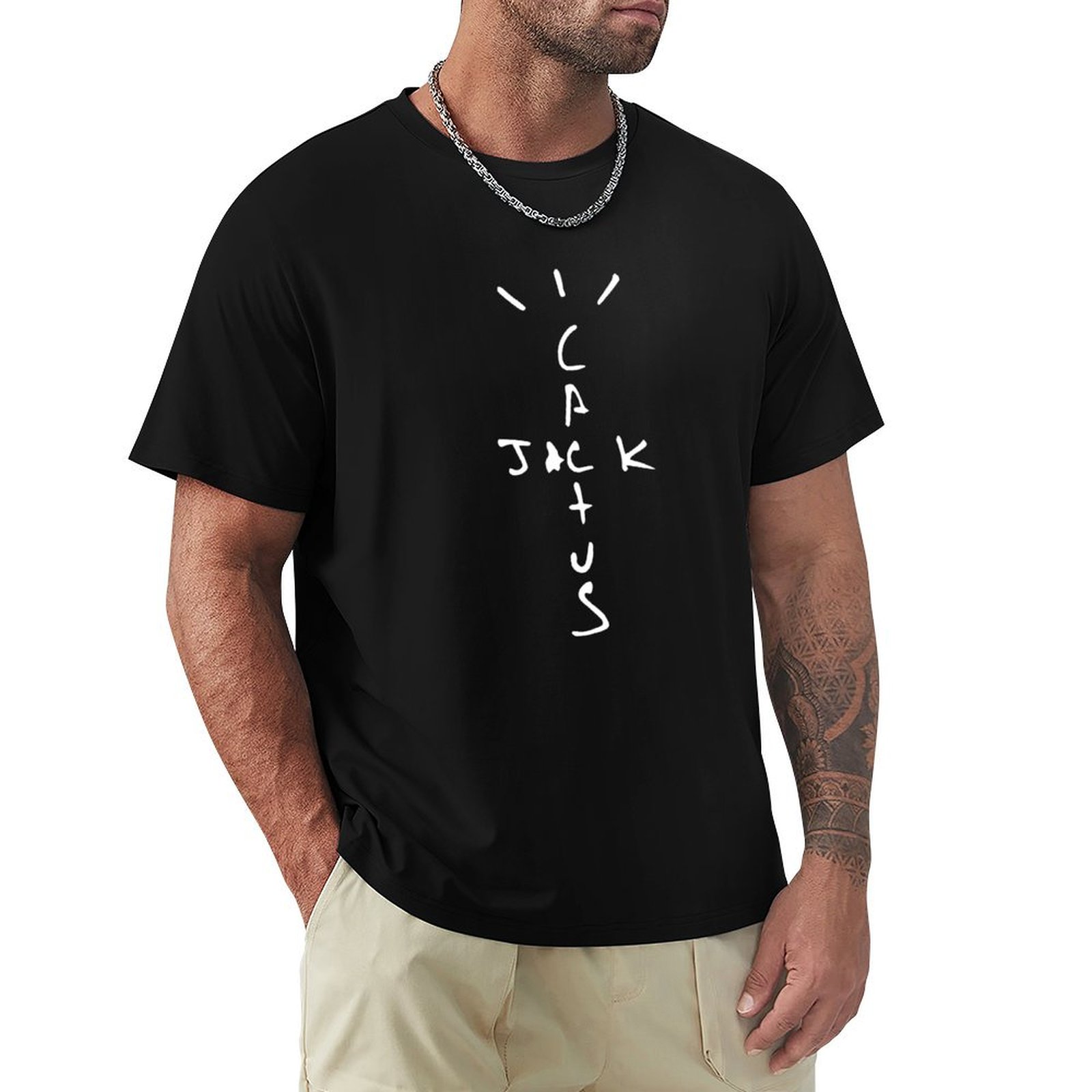 best logos jack cactus T-Shirt - Cactus Jack Tee ulasan dan harga