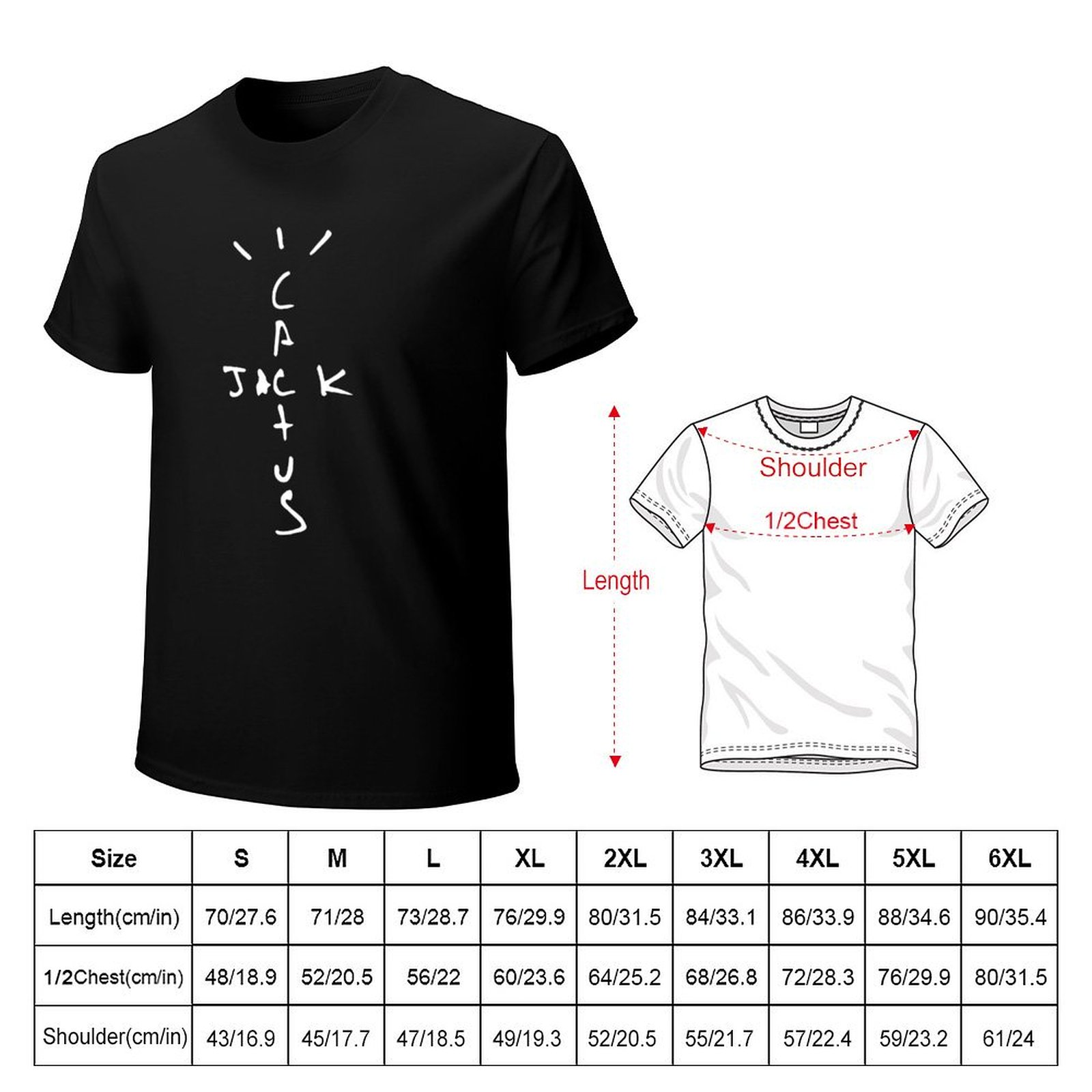 best logos jack cactus T-Shirt - Cactus Jack Tee ulasan dan harga