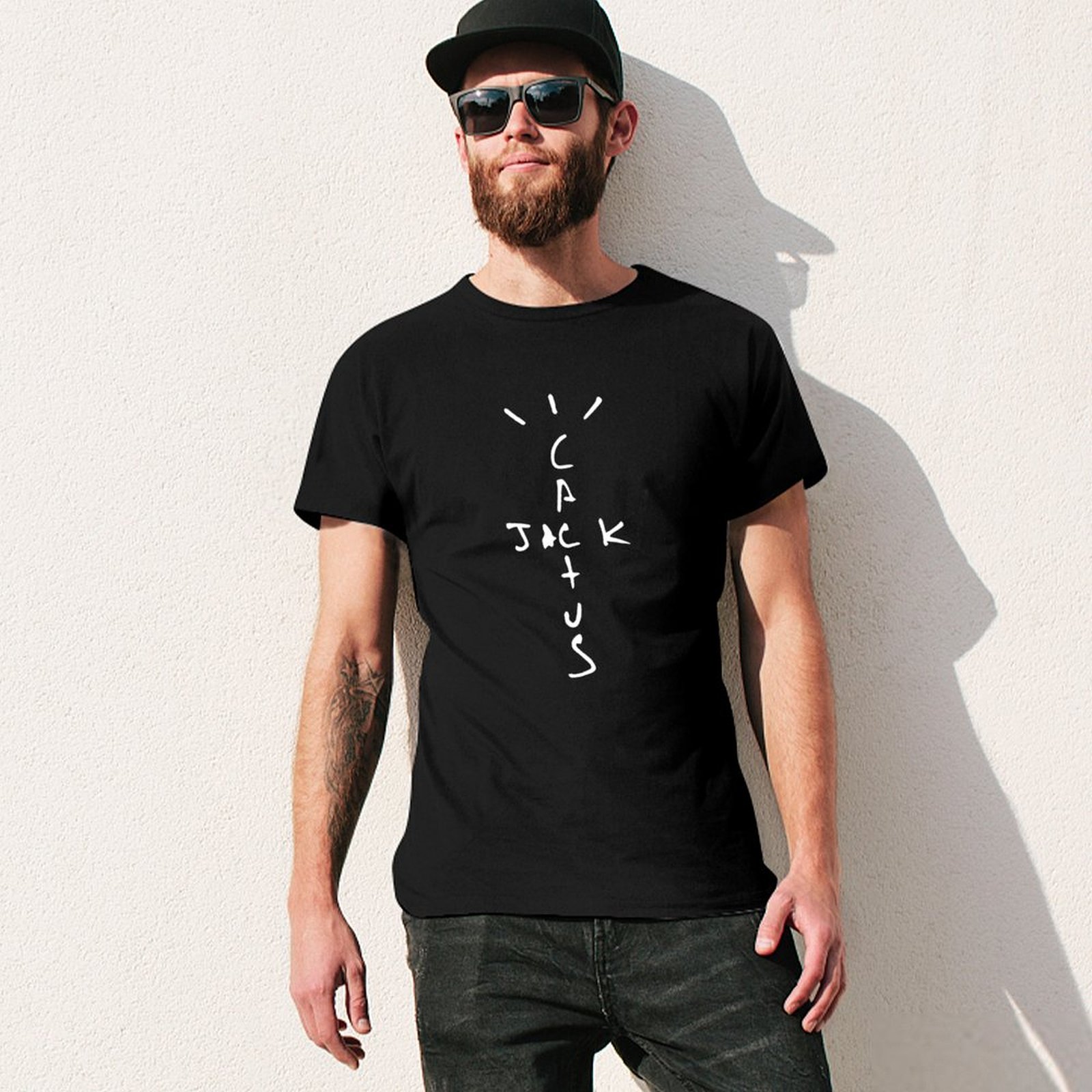 best logos jack cactus T-Shirt - Cactus Jack Tee ulasan dan harga