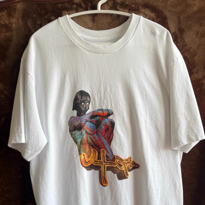 Utopia Tshirts Men Women Summe - Cactus Jack Tee ulasan dan harga