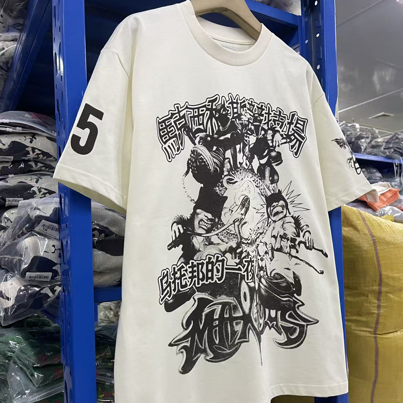 American High Street Summer Ne - Cactus Jack Tee ulasan dan harga