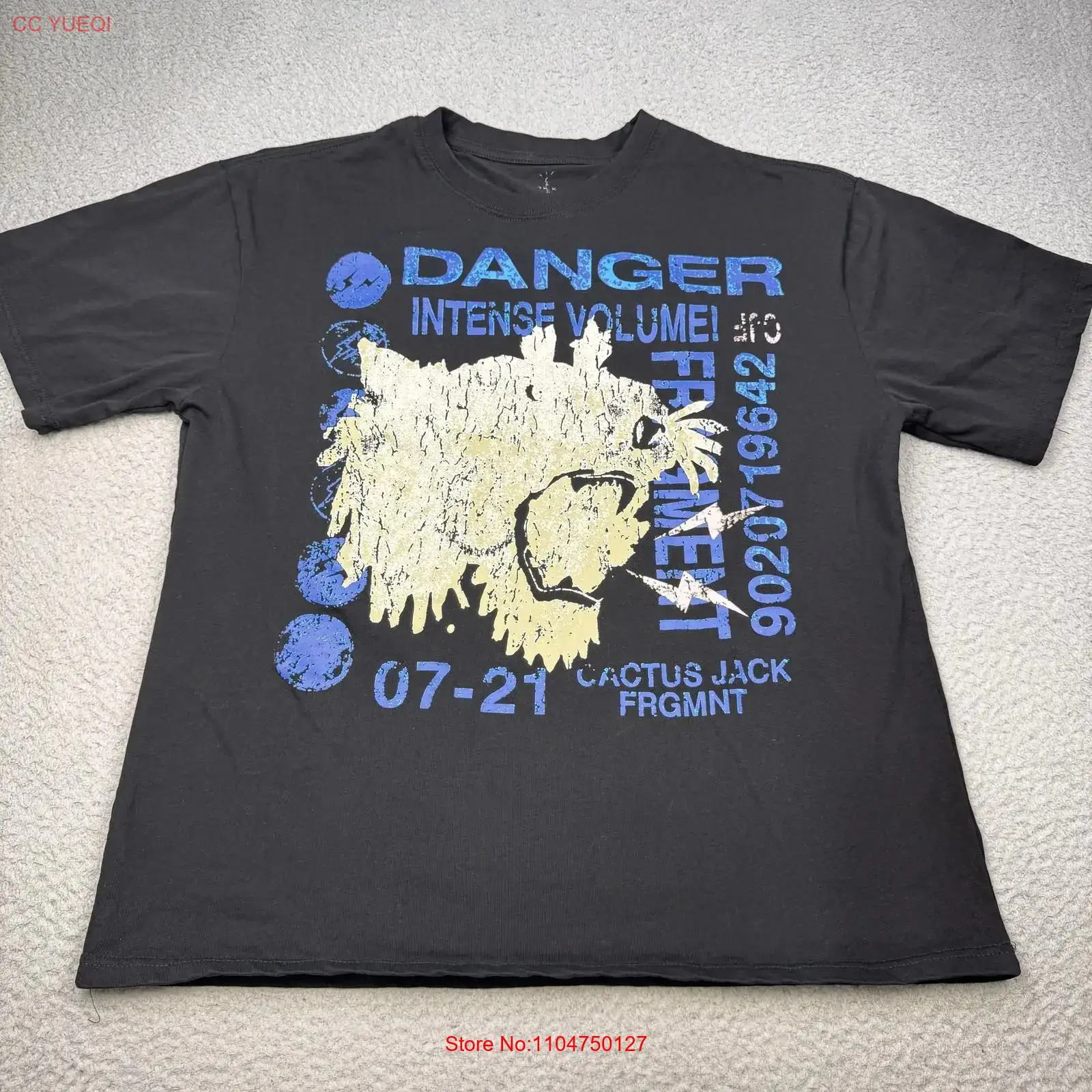 Cactus Jack FragmenT T Shirt M - Cactus Jack Tee ulasan dan harga