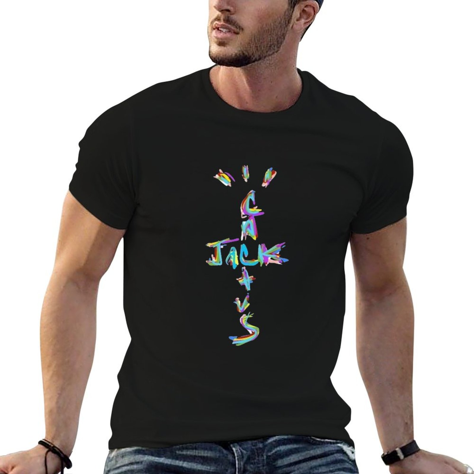 Cactus Jack T-Shirt Comfortabl - Cactus Jack Tee ulasan dan harga