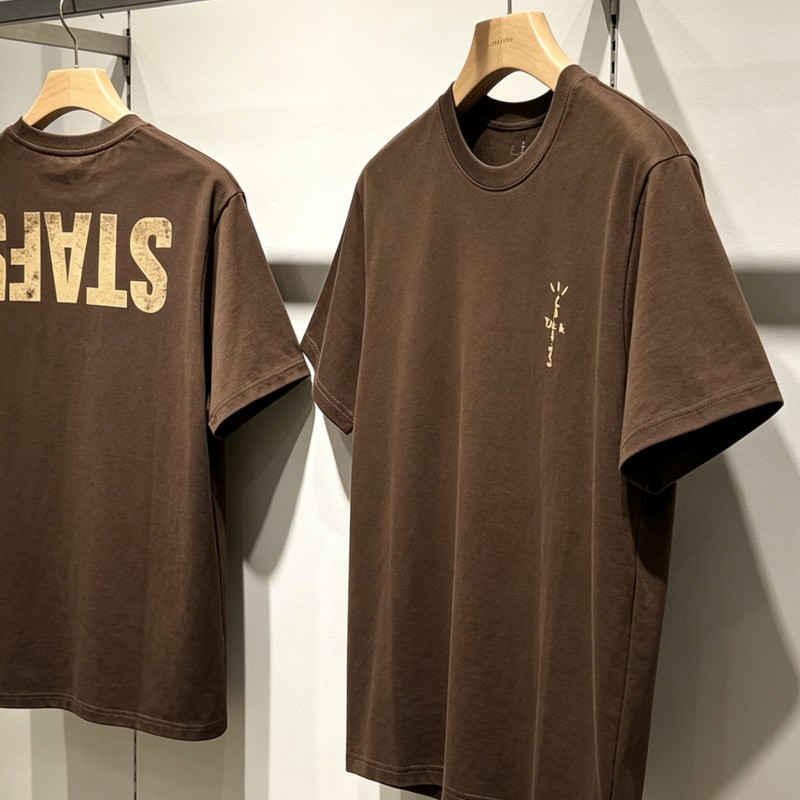 Summer Brown Cactus Jack Tshir - Cactus Jack Tee ulasan dan harga