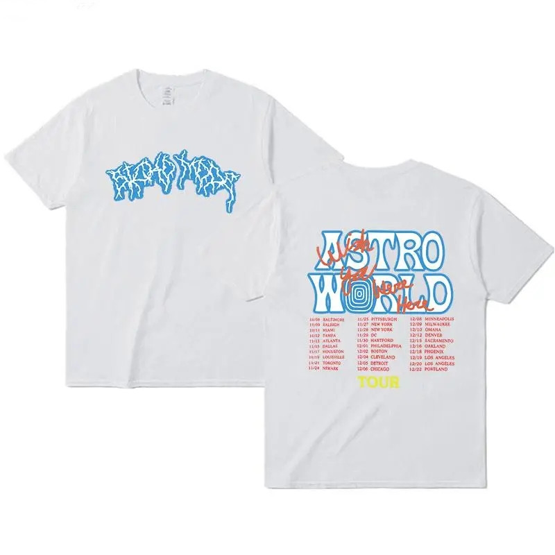 New Summer Hip Hop T Shirt Men - Cactus Jack Tee ulasan dan harga